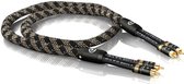 ViaBlue NF-S1 ZILVEREN QUATTRO RCA KABEL (Mono versie) 50 CM