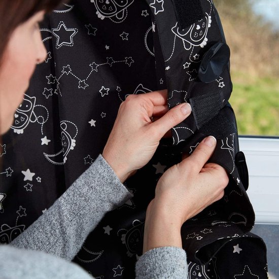 Rideau occultant avec ventouses, pour les enfants, portable et adapté aux voyages