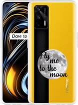 Realme GT Hoesje Fly me to the Moon - Designed by Cazy