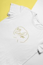 BTS J-Hope Signature T-Shirt for fans | Army Dynamite | Love Sign | Unisex Maat L Wit