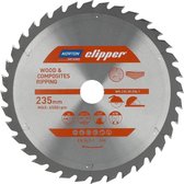 Norton Clipper Hout en Composiet - Zaagblad ATB Ripping - 235mm - voor Cirkelzagen en Afkortzagen