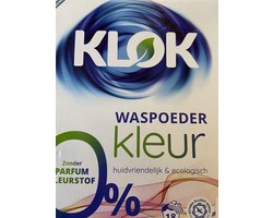 Klok waspoeder kleur 1170 gram 2 stuks