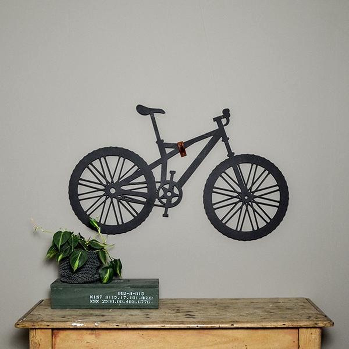 FBRK. Geometrische Mountainbike L - Black