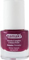Vernis à ongles rouge framboise Namaki Cosmetics © - Maquillage