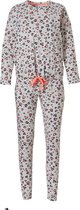 Rebelle Neon Twist Vrouwen Pyjamaset - Orange - Maat 34