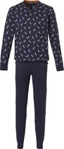 Pastunette for Men Socks Mannen Pyjamaset - Donkerblauw - Maat L