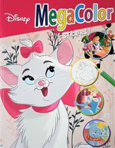 Megacolor A4 Kleurboek Disney Marie met stickers