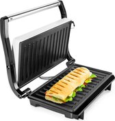 Tosti apparaat - Tosti ijzer - Grijs - Contactgrill - Toaster