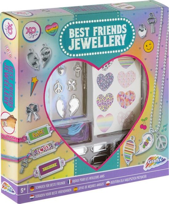 Grafix Maak je eigen sieraden | Best Friends Armbandjes maken | Hobbypakket  meisjes |... | bol.com