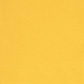 papieren servetten - geel - 33 x 33 cm - 20 stuks - 3 laags