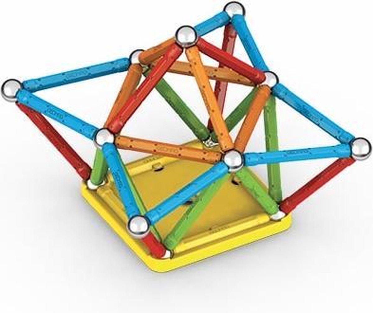 Geomag Super Color Recycled - Magnetisch Constructiespeelgoed met Panelen - 60-delig - Vanaf 3 jaar — afbeelding 2