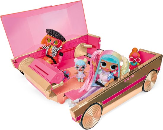 L.O.L. Surprise! 3-in-1 Party Cruiser Poppenauto - Poppenvervoersmiddel — afbeelding 2