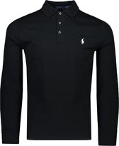 Polo Ralph Lauren Polo Zwart Getailleerd - Maat S - Mannen - Never out of stock Collectie - Katoen