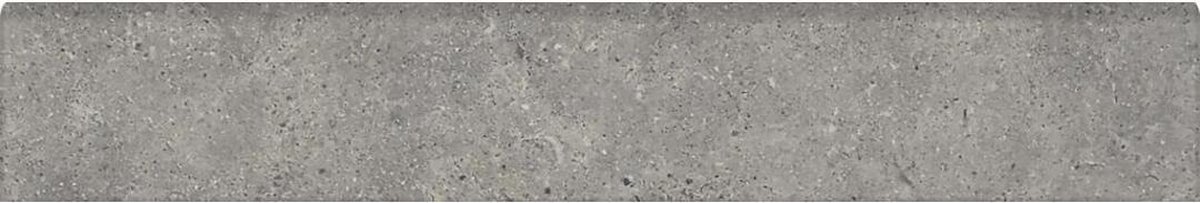Keramische tegelplint Skirting Bristol Dark Grey 10x60 Woodson and Stone donkergrijs