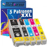 Tito-Express T2621-T2634 26 5x cartridge alternatief voor 202XL T2621-T2634 26XL T3351-T3364 33XL XP510 XP520 XP610 XP615 XP710 XP800 XP820