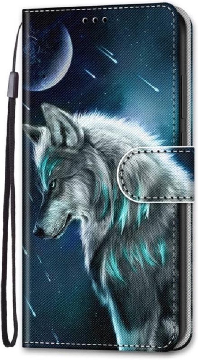 Wolf agenda book case hoesje Alcatel 1S 2021 / 3L 2021