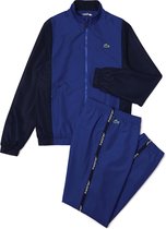 Lacoste Sport Colorblock Trainingspak - Maat XL  - Mannen - Navy - Blauw