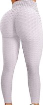 Miresa - Sexy Sportleggings / Fitness & Yoga High Waist Leggings – Wit - Maat XXL