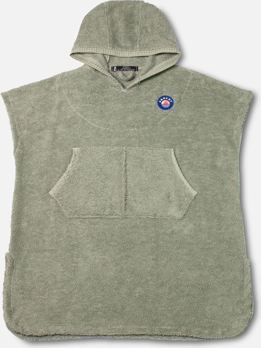 Ponchy - Verde Velho - Kinder Strandponcho - Middel - Badponcho