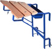 Ladder muurafhouder blauw (sport 30 mm)