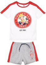Brandweerman Sam - Pyjama / Shortama - Rood - Maat 98 - 3 Jaar