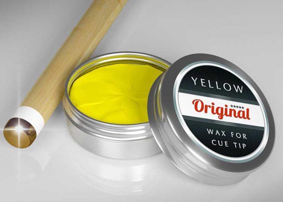Original cue wax for tip