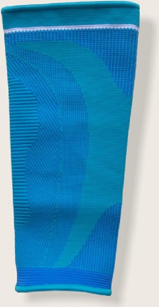 Inuk - Compressiekous voor de kuit - zonder sokdeel - betere doorbloeding - one size stretch - verkrijgbaar in zwart roze en blauw - Lichtblauw