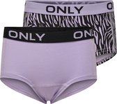 KIDS ONLY KONLIGA 2-PACK HIPSTER Meisjes Onderbroek - Maat 110/116