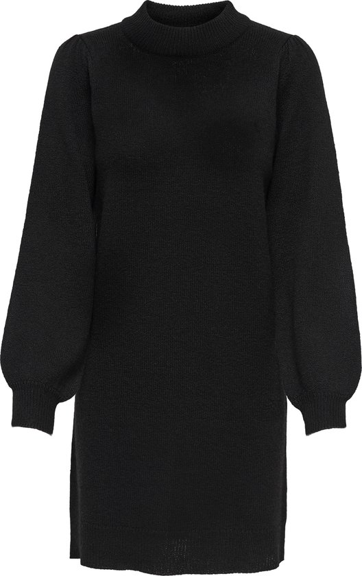 JACQUELINE DE YONG JDYRUE L/S HIGH NECK DRESS KNT Dames Jurk - Maat S