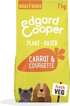 Edgard & Cooper Croquettes Chien Adulte Vegan Sans Gluten Nourriture Naturelle 7kg Carotte & Courgette Fraîches, Repas complet à base de végétaux frais équilibré, Moins d'émission de CO2