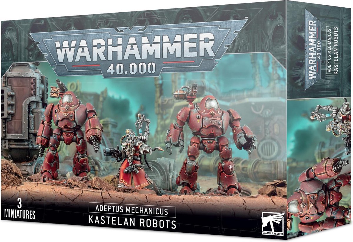 Adeptus Mechanicus Kestelan Robots