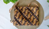 BaliBatiks - Clutch - Avondtasje - Batik - Bruin - fairtrade