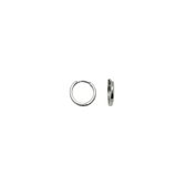 Bauer Basics - oorring zilver - small
