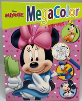 MegaColor Disney Kleurboek met Stickers Minnie