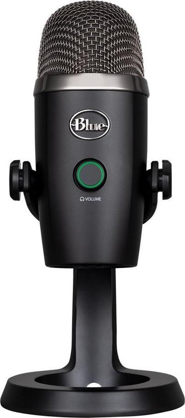 Blue Microphones Yeti Nano - USB Microfoon voor Streaming en Recording - Blackout