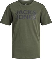 JACK&JONES JUNIOR JJECORP Jongens T-shirt - Maat 140