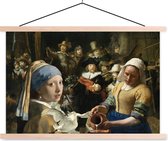 Affiche scolaire - Peinture - Oude Meesters - Cygne - 120x80 cm - Lattes vierges