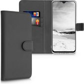 kwmobile telefoonhoesje voor Samsung Galaxy A12 - Hoesje met pasjeshouder in zwart - Wallet case