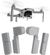 kwmobile 4x landig gear voor DJI Mavic Mini 2 - Landingsgestel voor drones - Drone legs in grijs