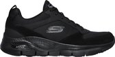 Skechers Arch Fit-Servitica Heren Sneakers - Zwart - Maat 46