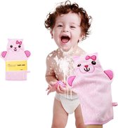 Baby washandje / Baby bad handschoen / Baby bath mitt / Baby shower glove / Baby wash cloth