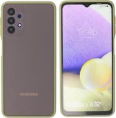 Samsung Galaxy A32 4G Hoesje - Back Cover Telefoonhoesje - Groen