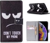 iPhone XS Max Hoesje Wallet Case My Phone Print