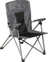 Chaise pliante Bo-Camp - Deluxe King Plus - 4 positions - Anthracite