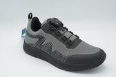 Piedro sport- grijs zwarte sneaker - draai sluiting- maat 39