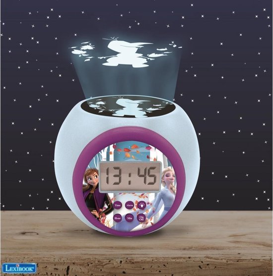 Onmiddellijk scheiden Kansen Frozen Disney Projector wekker met timer | bol.com