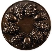 Bakvorm "Woodland Cakelet Pan" - Nordic Ware |Fall Harvest Bronze