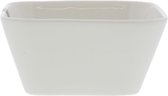 Porselein Compoteschaal - Schaal - Kleine Schaal - Snackschaaltje - Wit - 10x10cm