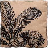 Jute kussen "CUBA"  40 x 40 cm - Kussen beige Loft style