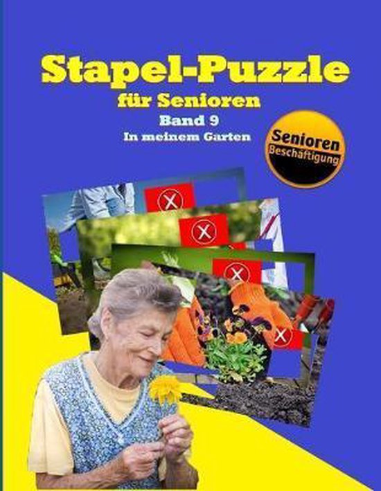 Stapelspiel - Seniorenarbeit- Stapel-Puzzle für Senioren - cover